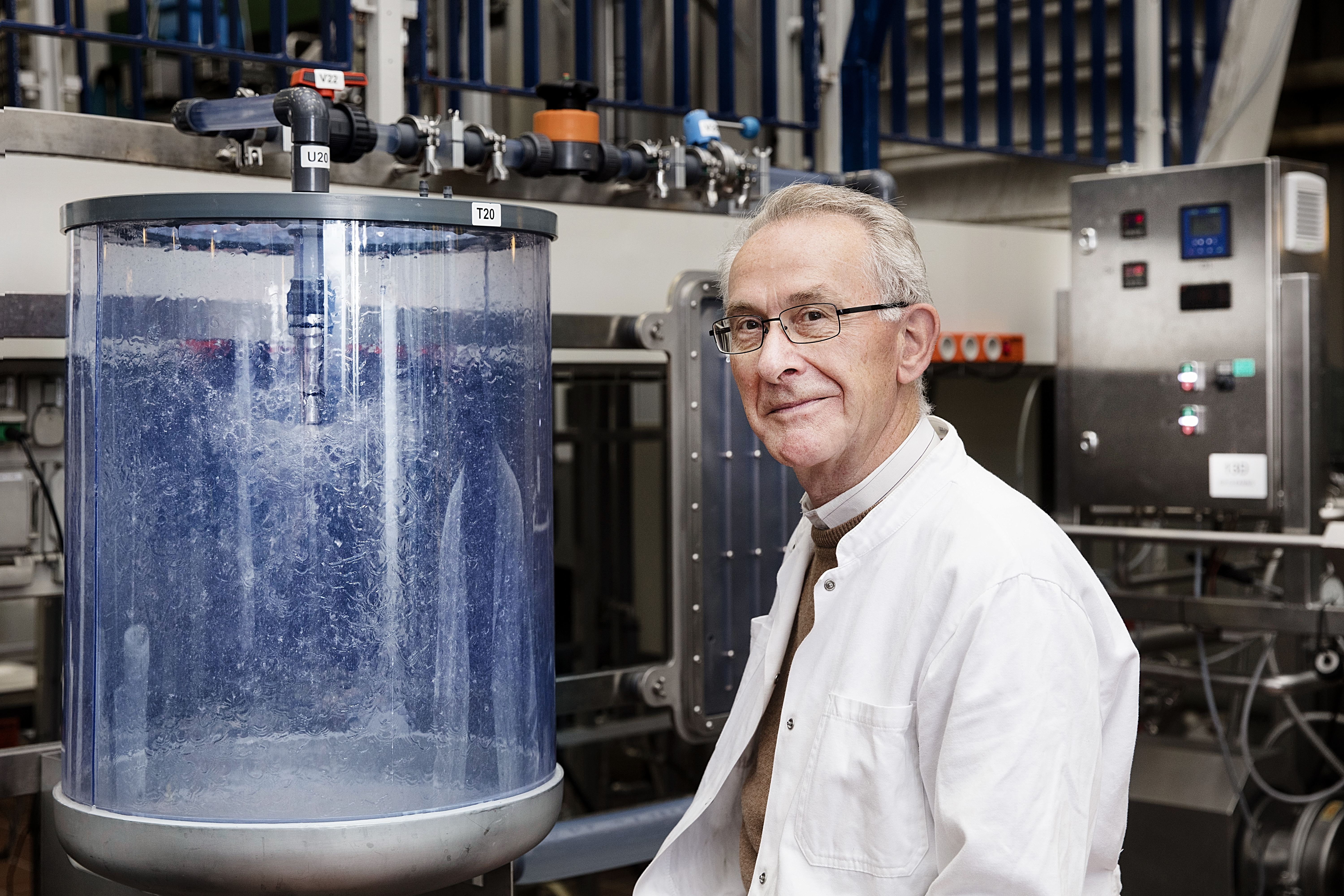 After 12 years at DTU Chemical Engineering Lars Kiørboe has decided to retire. Photo: Thorkild Christensen