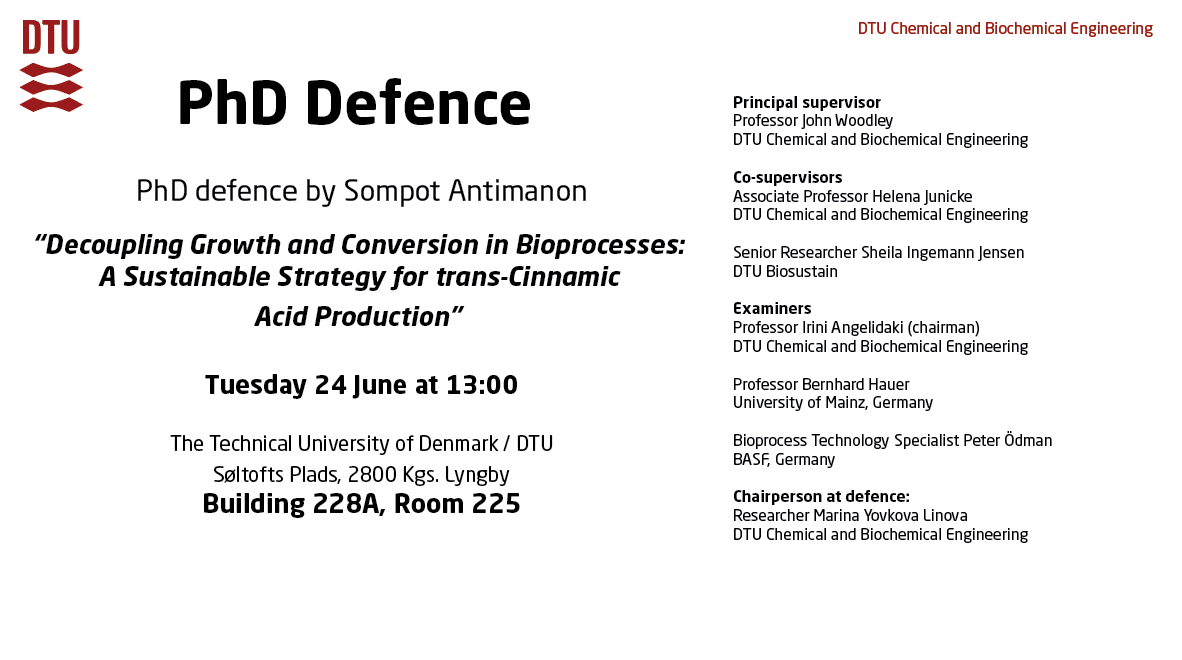 phd defence info ©DTU Kemiteknik phd defence info