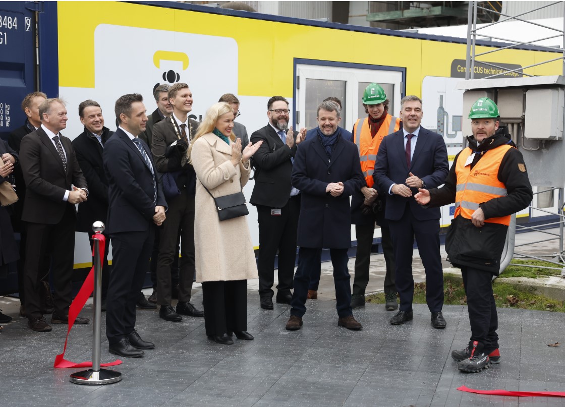Inauguration of CO2 capture pilot plant