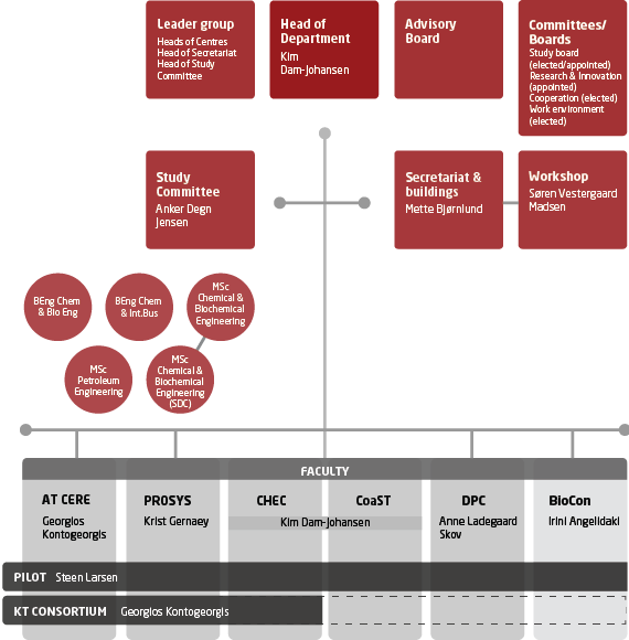 Organization diagram