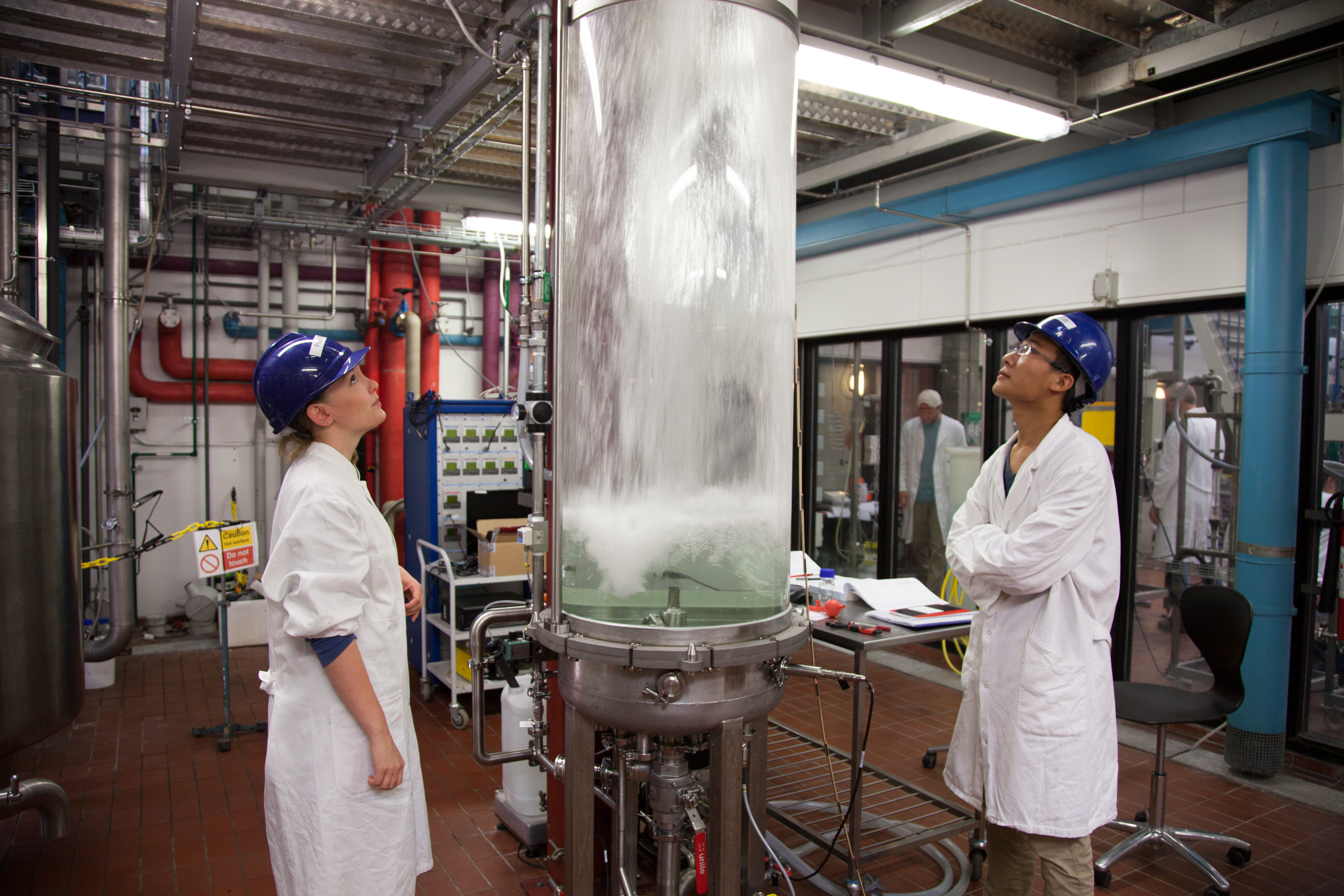 Pilot plant experiments