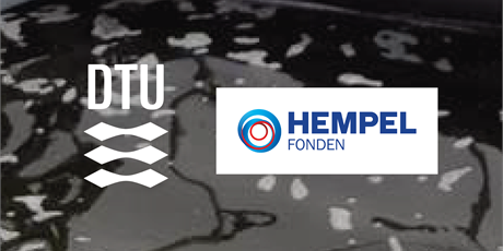 Logo of DTU and Hempel fonden